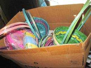Large box of Assorted Easter basket...