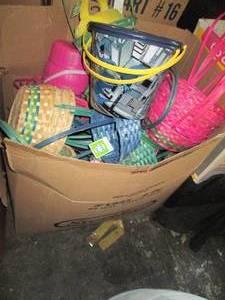 Massive box of Assorted Easter bask...