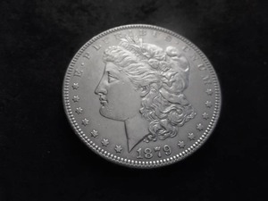 lot 4 image: 1879 Morgan Silver Dollar