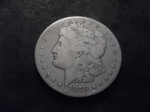 lot 5 image: 1879 CC Morgan Silver Dollar