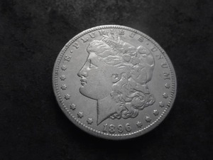 lot 37 image: 1896 S Morgan Silver Dollar