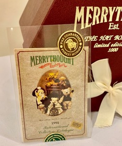 lot 154 image: Vintage Merrythought Daisy An Original Cranberry Mountain Bear The Hatbox Bear