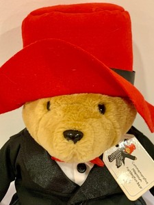 lot 90 image: Vintage 2000 Commemorative Special Edition Millennium Paddington Bear