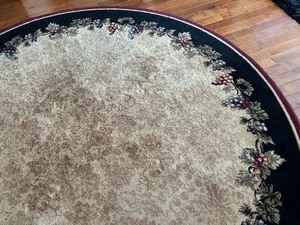 lot 22 image: Kathy Ireland Home by Shaw Living Round Area Rug