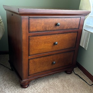 lot 29 image: Aspen Home Side Table  Nightstand