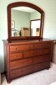 lot 11 image: Aspen Home Dresser with Mirror