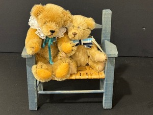 lot 206 image: Two Artisan Crafted Bears including a Jennys Teddies Classic Creation Bear Doll