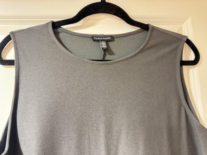 lot 196 image: Classic Design, Sleeveless Gray Eileen Fisher Dress