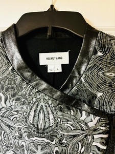 lot 169 image: Helmut Lang Jacket with Beautiful Details in Gray, Black and Silver
