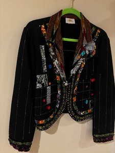 lot 254 image: Vintage Sandy Starkman Blazer  Sweater