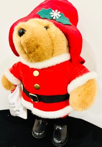 lot 250 image: Please Look After Toys, Thank you Paddington Santa Bear