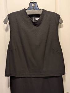 lot 272 image: Black Diane Von Furstenberg Shift Dress