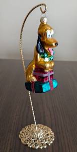 lot 305 image: Radko Disney Pluto Glass Ornament
