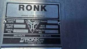 lot 119 image: 400 amp Ronk box transfer switch