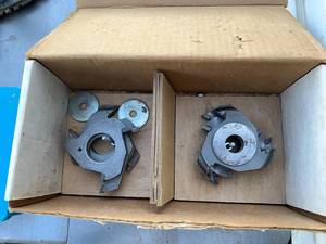 lot 13 image: Stile and Rail Shaper Cutters