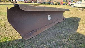 lot 126 image: Old Truck Mounted Snowplow