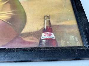Pepsi Cola Pin-Up Ad Poster