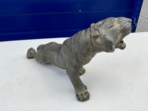Cast Metal Tiger