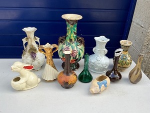 Misc. Vase & Planter Lot