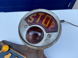 1930 MN License Plate with Stop Brake Light