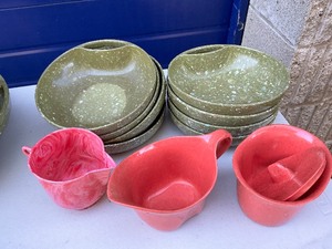 Prolon Ware Confetti, Snack Master, Aztec Melmac, Plus More