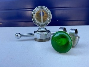 Antique Boyce MotoMeter Hood Ornament