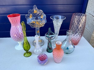 Glass Vase Lot #1