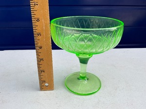 Uranium Glass Dish