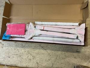 lot 2 image: Akyate Adjustable Gymnastics Kip Bar - Pink