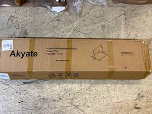 lot 6 image: Akyate Adjustable Gymnastics Kip Bar - Pink