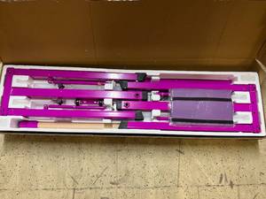 lot 10 image: PreGymnastic Folding Training Bar - Hot Purple