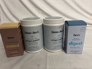lot 59 image: 4 HimsHers Supplements