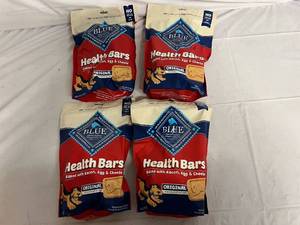 lot 82 image: 4 Bags of Blue Wilderness Dog Treats