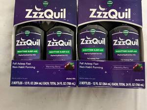 lot 102 image: 2 Twin Packs of ZzzQuil Sleep Aid
