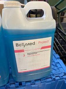 lot 43 image: Lot of 2 NEW BeliMed Protect Multi-Enzyme Detergent No Foam Concentrate - For Ultrasonic Cleaning of Surgical Instruments