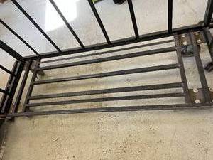 lot 53 image: MSRP $1000 3 Side Open Mobile Shelving Storage Cart Truck - In Great Condition