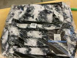 lot 74 image: NEW Nurse Mates NA00400 Tie Dye Pattern Design Ultimate Nursing Bag - Black and White