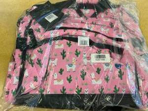 lot 75 image: NEW Nurse Mates NA00455 Llama Land Pattern Design Ultimate Nursing Bag - Pink