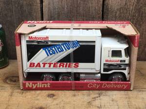 lot 112 image: Vintage Nylint City Delivery Motorcraft Truck - Original Packaging