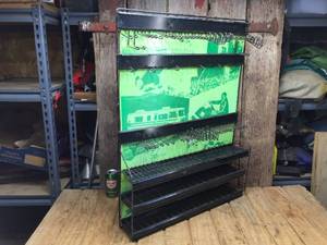 lot 124 image: Vintage Parts Rack - Organizer