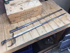 lot 143 image: 1883 French Cavalry Sword - dArmes