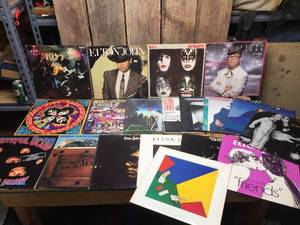 lot 179 image: Classic Elton John - Kiss - Greatful Dead - BTO LP Records