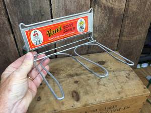 lot 232 image: Vintage Vans Boot Saver Advertiser Rack