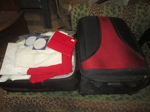 lot 25 image: (G1) 2 Big Tavel Bags with Contents...