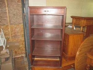 lot 35 image: (G1) Wood Shelf with Drawer 23 x 1...