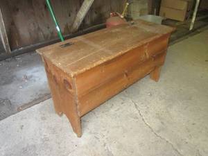 lot 70 image: (G2) Wood Bench 36 Long...