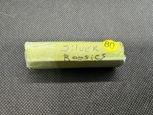 lot 80 image: Roll of 50 Silver Roosevelt Dimes