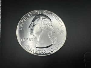lot 3 image: 2016 5 Oz .999 Silver ATB Shawnee National Forest Coin