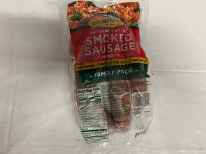 lot 55 image: G. 39oz Smoked Sausage-Family Pack
