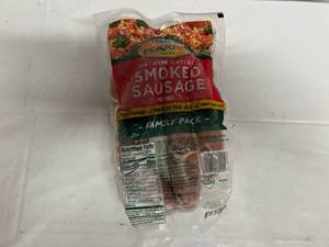 lot 57 image: G. 39oz Smoked Sausage-Family Pack